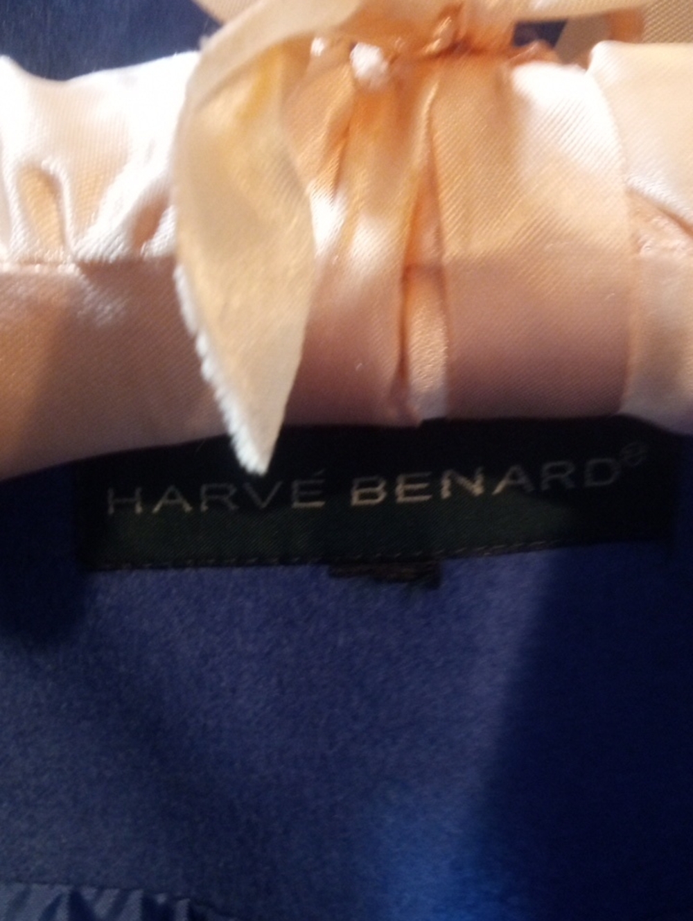 HARVE BENARD Royal Blue Short Swing Peacoat - Picture 3 of 8